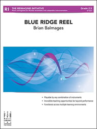 Blue Ridge Reel Concert Band sheet music cover Thumbnail